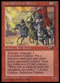 Varchild's War-Riders PL/MP, English MTG Alliances - Image 1