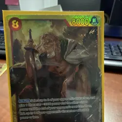 Silvers Rayleigh OP08-118 SEC Foil Premium Booster Vol. 2 One Piece CCG - Image 2