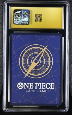 CGC 10 Pristine ONE PIECE Monkey D. Luffy OP01-024 SR Parallel FOIL ROMANCE DAWN - Image 2