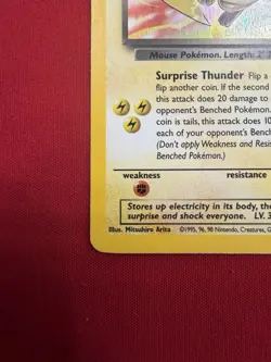 Dark Raichu - 83/82 - Pokemon Team Rocket Unlimited Holo Rare Card WOTC NM - Image 5