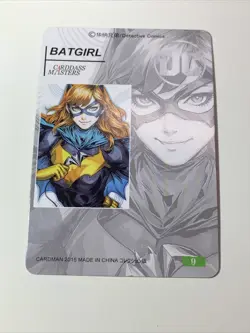 Batgirl Batman DC 9 Goddess Anime Waifu Holo Art Card ACG Carddass Girl Sexy Hot - Image 2