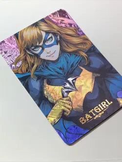 Batgirl Batman DC 9 Goddess Anime Waifu Holo Art Card ACG Carddass Girl Sexy Hot - Image 4