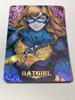 Batgirl Batman DC 9 Goddess Anime Waifu Holo Art Card ACG Carddass Girl Sexy Hot - Image 5
