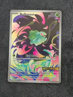 Bulbasaur - (Mega Evolution Stamped) 133/132 Miscellaneous Cards & Products Holo - Image 1