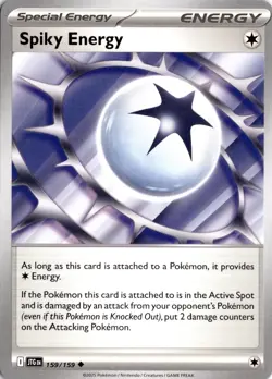 Spiky Energy - 159/159 SV09: Journey Together Pokemon Card TCG - Image 1