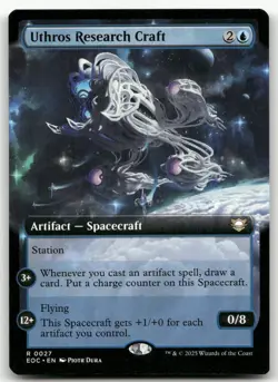 Uthros Research Craft (Extended Art) #27 (NM) Edge of Eternities EOC Magic MTG - Image 1