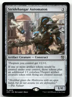 Stridehangar Automaton #19 (NM) Aetherdrift DRC Magic MTG - Image 1