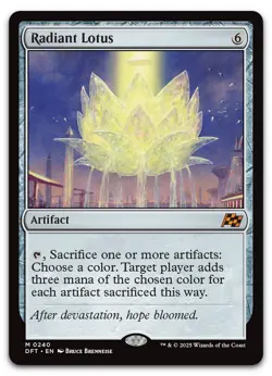 Radiant Lotus #240 (NM) Aetherdrift DFT Magic MTG - Image 1