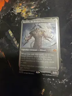 MTG Kozilek, the Broken Reality Foil Etched Modern Horizons 3 Mythic Rare MH3 - Image 3