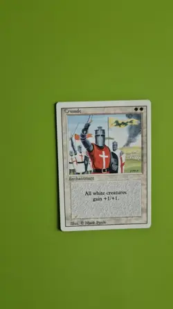 MTG CRUSADE x1, Revised. Good. Pre Modern. - Image 2