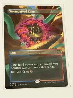 Stormcarved Coast Borderless Secrets of Strixhaven 304 - Image 1