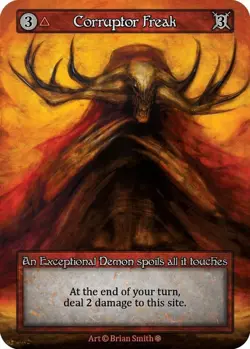 Sorcery: Contested Realm Corruptor Freak Exceptional Foil NM (GT) - Image 1