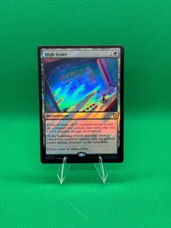 High Score #29 Teenage Mutant Ninja Turtles Surge Foil Rare Enchantment MTG NM/M - Image 1