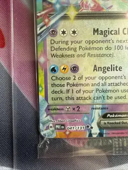 Pokemon Prismatic Evolutions Surprise Box Sylveon ex 41/131 STAMPED Promo - Image 5