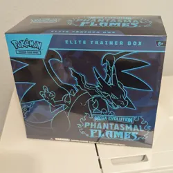Pokemon Mega Phantasmal Flames Elite Trainer Box-ETB Factory Sealed New - Image 1