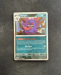 Gengar 050/088 Rare Perfect Order Pokemon Holo Near Mint - Image 1