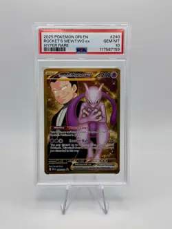 Pokemon TCG - Team Rocket's Mewtwo ex 240 - Destined Rivals - Holo, Hyper rare - Image 1