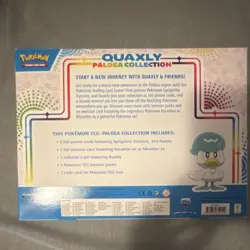 Pokemon TCG Quaxly Paldea Collection Box Promo Booster Special Edition English - Image 2