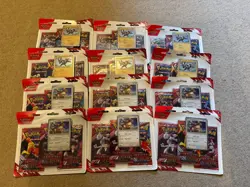 Pokemon TCG Destined Rivals, Sealed, 12x 3-Pack Triple Blister - total 36 packs - Image 1