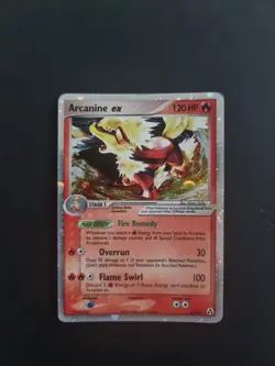 Pokemon Arcanine ex 83/92 Legend Maker Holo LP - Image 1