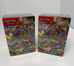 Lot of 2 - Pokemon Mega Evolution Booster Bundle - Image 1