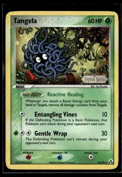 2006 EX - Legend Maker (Reverse Holo) Tangela Basic/Uncommon #44 - Image 1
