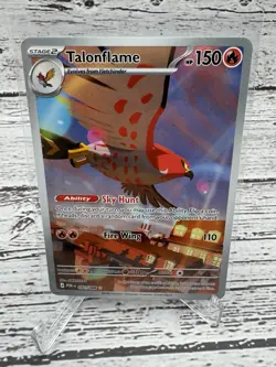 Talonflame 091/088 Holo Illustration Rare Perfect Order Pokemon Near Mint - Image 1
