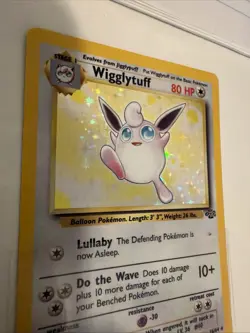 Pokemon TCG Wigglytuff Jungle 16/64 Holo Unlimited Holo Rare - Image 4