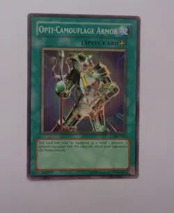 Opti-Camouflage Armor AST-035 (Common, Unlimited, Lightly Played / LP) Yugioh - Image 1