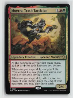 Muerra, Trash Tactician 0227 Bloomburrow BLB MTG Magic - Image 1