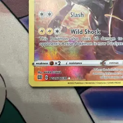 Pokemon TCG Zekrom Holo Ultra Rare Card TG05/TG30 Brilliant Stars 2022 - Image 4