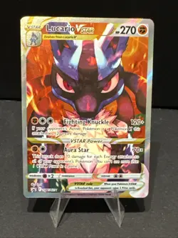 Lucario VSTAR SWSH291 SWSH: Sword & Shield Promo Cards Holo - Image 1