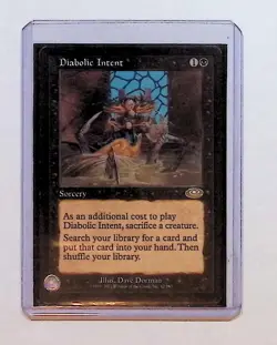 MTG - Magic the Gathering - Diabolic Intent - Planeshift - LP/EX! - Image 3