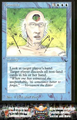 Amnesia -The Dark Magic The Gathering - Image 1