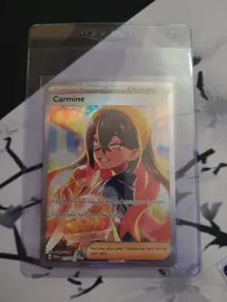Carmine ⭐ 217/167 Sv06: Twilight Masquerade Holo Pokemon SIR - MINT - Image 3