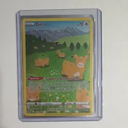 Pokemon Ditto GG22/GG70 Crown Zenith Galarian Gallery Ultra Rare Holo - Image 3
