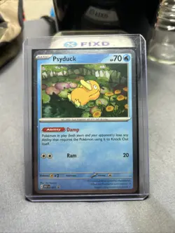 PSYDUCK 2025 POKEMON MEGA EVOLUTION BLACK STAR PROMO #007 Q3205 - Image 1