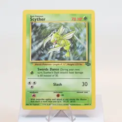 Pokemon TCG - Scyther 26/64 Jungle Rare WOTC - MP - Image 2
