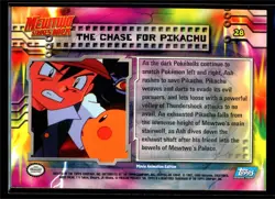 1999 Topps Mewtwo Strikes Back The Chase For Pikachu #28 Non Foil Pokemon Card - Image 2