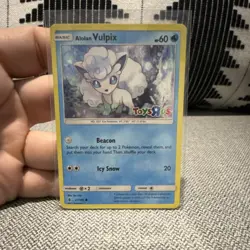 Pokemon Alolan Vulpix Toys R Us Promo Holo 021/145 Misc Cards Basic 60 HP Eng - Image 1