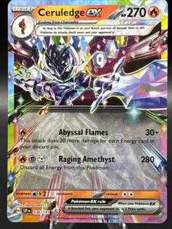 Pokemon TCG - Ceruledge ex - 036/191 - Surging Sparks - Double Rare - Image 1