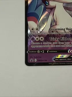 Pokemon Dark Sylveon V SWSH134 SWSH Promo Holo Basic 180HP 100ATK - Image 2