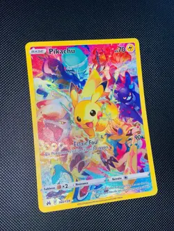 Carte Pokemon Pikachu 160/159 FA Full Art Secrete EB12.5 Zenith Supreme NEUF - Image 2