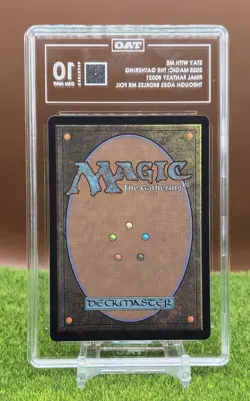 MTG: Final Fantasy - Stay With Me (Rhystic Study) Borderless Foil Tag 10 Pop 3 - Image 2