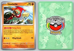 Honolulu 2024 HAWLUCHA 118/198 R SCARLET & VIOLET POKEMON LP GOSSAN - Image 3