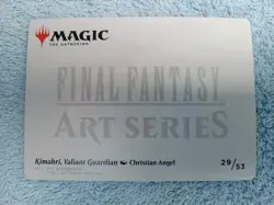 Art Series (29/53) Gold Signature - Kimahri, Valiant Guardian MTG Final Fantasy - Image 2