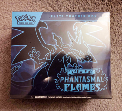 Pokemon TCG Mega Evolution Phantasmal Flames Elite Trainer Box ETB SEALED NEW! - Image 1