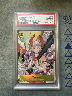PSA 10 Yamato (Illustration Box Vol.2) ST13-016 One Piece Promotion Cards Foil - Image 1