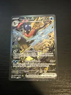 Greninja ex 132 Sv: Scarlet & Violet Promo Cards Holo NM - Image 1