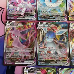 Pokemon TCG | Evolving Skies VMAX X8 Card Bundle Full Set Eeveelutions Holo Rare - Image 4